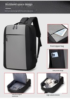 Sac a dos 3 en 1 3 ensembles ordinateur portable étanche mochila escolar Nylon Oxford unisexe sac à dos pour ordinateur portable voyage sacs d'école sac à dos