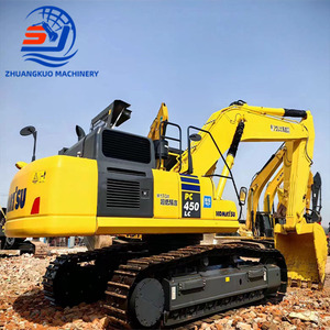 Excavadora Usada Komatsu Pc450 Lc de 45 Toneladas, Original de Japón, Excavadora de Trabajo Pesado con Motor Modelo 2023, Capacidad de Cucharón de 2.1m, en Venta - Product Image 2