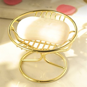 Stainless Steel Soap Drain Rack Waterproof Wall Mount <b>Bathroom</b> Storage <b>Set</b> Modern Design for Home Use Includes Soap Holder - Product Image 1
