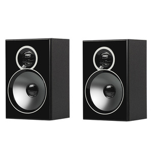 Multimedia Audio Speaker <b>5V</b> USB Powered Stereo Sound Desktop Computer Home Use Wood Material Compact Design - Product Image 1