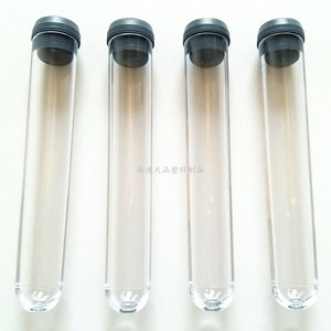 หลอดทดลองพลาสติกเทียนจิง 13x75 มม. 5 มล. ก้นกลม พร้อมจุกปิด สำหรับใช้ในห้องปฏิบัติการ - Product Image 1