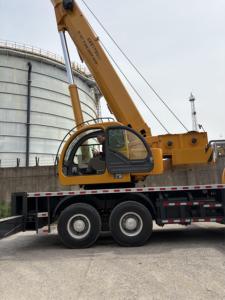 Grue de camion d'occasion de 35 tonnes, reconditionnée de qualité supérieure, avec cabine d'origine neuve, moteur Weichai National III - Product Image 2