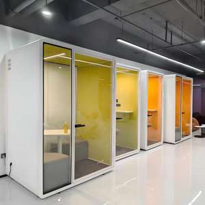 <span class=keywords><strong>Cabine</strong></span> d'isolation acoustique portable, <span class=keywords><strong>cabine</strong></span> de réunion acoustique de bureau, intérieur, installation <span class=keywords><strong>facile</strong></span> - Product Image 3