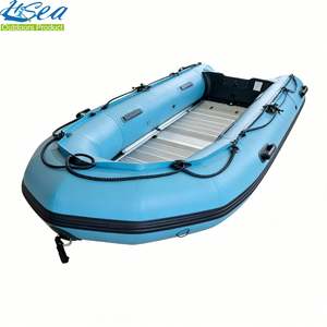 Hisea Nuevo Diseño, Fabricante Chino OEM ODM, Logotipo Personalizado, Venta al por Mayor, Bote Inflable de 320 cm, <span class=keywords><strong>3</strong></span> <span class=keywords><strong>m</strong></span>, 11 Pies, para 4 Personas, con Pedales para Fácil Transporte - Product Image 1