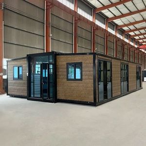 Casa Prefabricada de Lujo de 2 Pisos, Villa Modular Desmontable Moderna, 3 Dormitorios, 20 pies x 40 pies, Estructura de Acero de Alta Gama, Casa/Hotel - Product Image 5