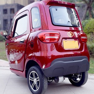 Electric Tricycle <b>2</b> Door 3 Seat Closed Adult 60V 1000W <b>Passenger</b> Use - Product Image 3
