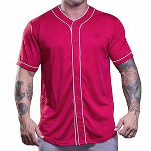 T-shirts à manches courtes pour hommes, vêtements de baseball et de softball en polyester pour adultes, vêtements de baseball et de softball - Product Image 5