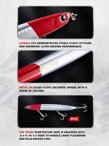 Nouveau 11cm/23g 13cm/35g moineau de mer Long 130HS lourd naufrage crayon appâts de pêche Pesca eau salée coulée leurre Isca leurre artificiel - Product Image 6