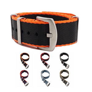 Personnalisé ODM Service 20 <span class=keywords><strong>22</strong></span> <span class=keywords><strong>mm</strong></span> <span class=keywords><strong>Nato</strong></span> 007 James bond En Nylon Ceinture <span class=keywords><strong>Bracelet</strong></span> de Montre - Product Image 1