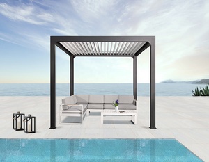 <span class=keywords><strong>Precio</strong></span> de fábrica al por mayor de aluminio independiente bioclimática pérgola 3X3... 3X4 - Product Image 6