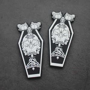 Timbre en caoutchouc chaud transparent re-gravé tactique PVC tridimensionnel crochet boucle en plastique Badge sac timbre <span class=keywords><strong>pour</strong></span> vêtements patchs - Product Image 5