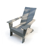 Tables et chaises d'extérieur modernes en PEHD entièrement en plastique, résistantes aux UV et aux brouillards salin, durables pour parcs, villas en bord de mer et salons