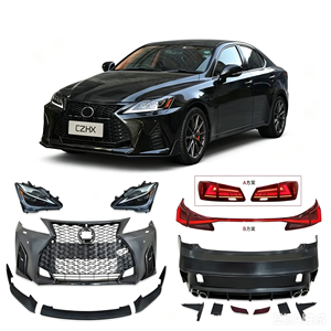 Kit Carrozzeria per LEXUS IS250 IS300 IS350 2006-2012 Aggiornamento al Modello 2021 Plan <span class=keywords><strong>A</strong></span> o Plan <span class=keywords><strong>B</strong></span> Paraurti Anteriore Griglia Fari Fanali Posteriori - Product Image 1
