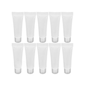 Tubes en plastique transparents souples personnalisables de 5 ml, 10 ml, 15 ml, 20 ml pour masques faciaux et outils de maquillage - Product Image 1