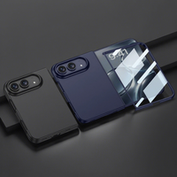 Étui de protection pour téléphone pliable compatible avec 18 Duo, en matériau PC, antichoc, design mat et protection