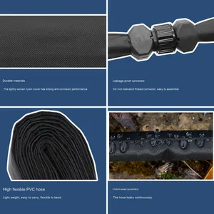 Vendita calda in PVC tubo flessibile <span class=keywords><strong>per</strong></span> casa <span class=keywords><strong>orto</strong></span> personalizzabile tipo toppa a goccia tubo di <span class=keywords><strong>irrigazione</strong></span> a permeazione piatta transfrontaliera - Product Image 4