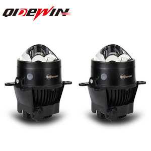QIDEWIN K201 Car <b>LED</b> <b>Headlights</b> 70W 30000LM Laser Lens High-Definition Three-Color General Applicable - Product Image 1