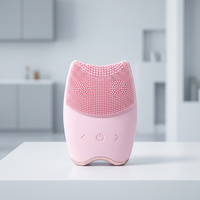 Nettoyeur facial électrique à ultrasons, étanche, en silicone, 15 niveaux de nettoyage en profondeur, appareil de beauté, nettoyeur de pores, brosse pour le visage