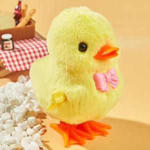 Bán Buôn Kẹo Đồ Chơi Sáng Tạo Gà Vịt Nhảy Trên Chuỗi Nhỏ Gà Gió-up Đồ Chơi Với Kẹo Cậu Bé Cô Gái Quà Tặng Sinh Nhật - Product Image 6