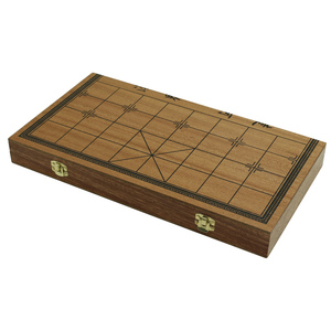 Juego de Ajedrez Chino Plegable de Madera <span class=keywords><strong>Xiangqi</strong></span> con Tablero de Ajedrez Plegable, Juego de Estrategia para Adultos y Niños - Product Image 2