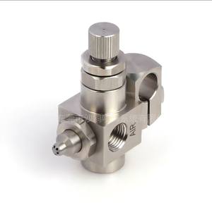 Roestvrijstalen luchtverstuiver in zakformaat Anti-druppel waaiervormige sproeikop Verstelbaar voor bevochtiging en stofverwijdering - Product Image 1