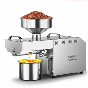 Commercial Cold Peanut Coconut Olive Oil Press Machine Oil Mill Making Pressing Extracting Machine