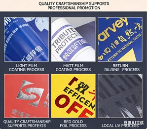 Impression de brochures pliables publicitaires personnalisées en gros, haute qualité, prix d'usine, différentes tailles et couleurs, sur papier cartonné - Product Image 5
