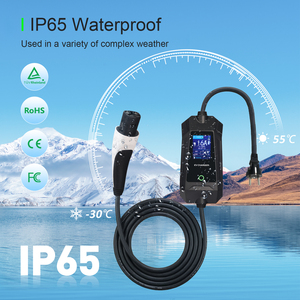 Enjoe Factory 6-16A 3.5kw 11kW Ajustable 7kw AC Cargador de coche eléctrico Hogar Cargador portátil EV Tipo 2 Tipo 1 Salida 32A Nuevo - Product Image 4