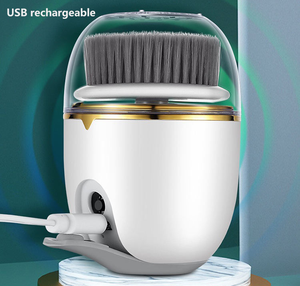 Precio de fábrica, equipo barato para el cuidado de la piel, cepillo de limpieza Facial suave impermeable, masajeador Facial, cepillo de limpieza profunda eléctrico - Product Image 1