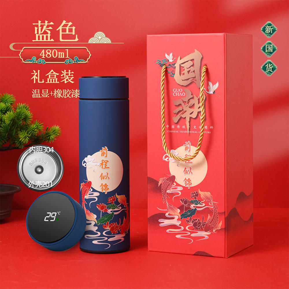 304 ยางทาสีแสดงอุณหภูมิ - กล่องของขวัญสีน้ำเงิน