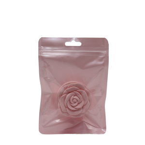 Özel etiket pembe gül çiçek alçı taş hava spreyi koku iç uzun ömürlü koku taş difüzör - Product Image 1