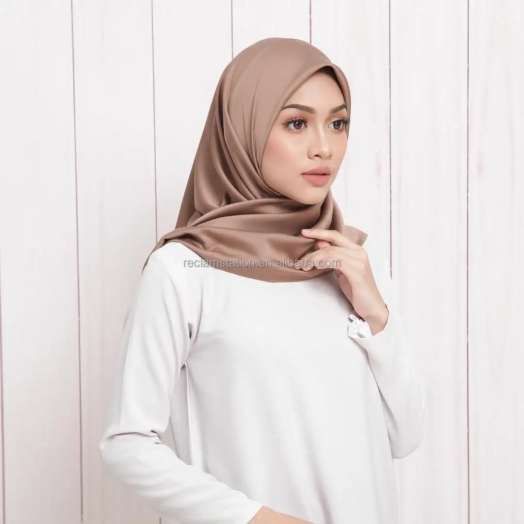 الأوشحة الأكثر مبيعًا الرخيصة Tutung سادة بالجملة القطن الفوال للنساء المسلمات حجاب شيفون