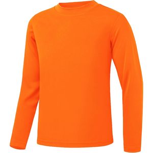 เสื้อยืดแขนยาวนีออนแรชการ์ดสำหรับเด็ก UPF 50+ ดรายฟิตเสื้อกล้ามกีฬายูนิเซ็กส์เด็กชายเด็กหญิงชุดกีฬา - Product Image 3