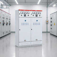 Armoire de correction du facteur de puissance basse tension GGJ 400V 630A, panneau de banque de condensateurs à 12 banques, IP40, acier inoxydable