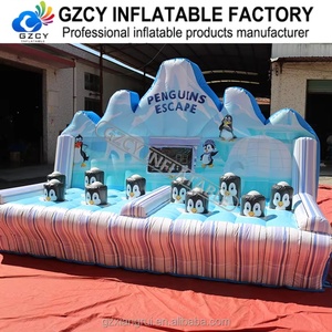 Système de jeu interactif Penguin <span class=keywords><strong>Escape</strong></span> IPS, château gonflable, jeu de frappe au mole, utilisation commerciale, matériau PVC, installation facile - Product Image 6