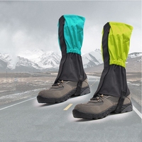 Couvre-chaussures d'hiver pour la neige Couvre-chaussures thermiques isolés imperméables Crampons de glace Chaussures Couvre-chaussures Protecteurs de temps froid Météo