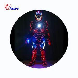 Costume uomo Unisex set Cosplay abiti all'ingrosso costumi Banshee Halloween Robot Costume ferro programmabile vendita cina DC 5V