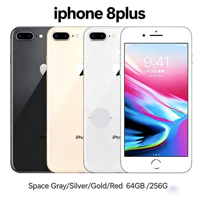 Pre-owned iPhone 8 /8Plus Global Version Full Working No Repair 64GB 256GB Ready Stock