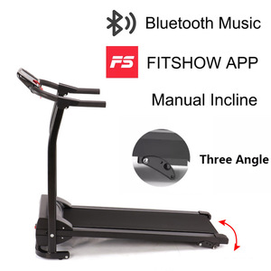 Nhà máy chạy bộ điện Màn hình LED 48-50cm chiều rộng unisex có thể gập lại để phát lại âm nhạc không cần cài đặt cần lưu trữ dễ dàng - Product Image 4