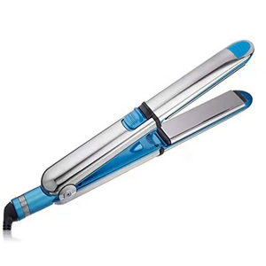 Plancha de Pelo Eléctrica Azul de Cerámica con Pantalla LED de Temperatura (140-220°C) 50W y Función Voluminizadora - Product Image 1