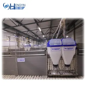 Alimentatore automatico di plastica dell'attrezzatura di alimentazione del maiale per allevamento di maialini dei suini