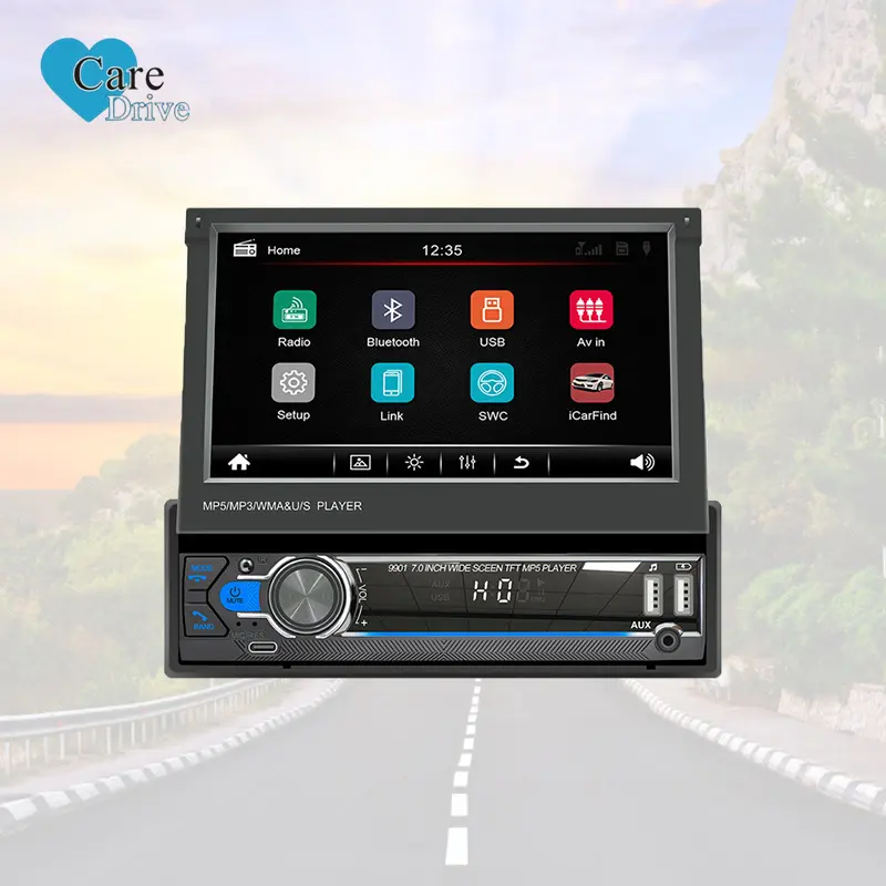 CareDrive Venda Quente Rádio Do Carro Para Auto Destacável Touch Screen Gps Wifi Usb Fm Jogador De Vídeo Do Carro