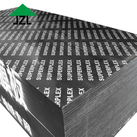 Tablero fenólico marrón negro Encofrado de madera Marina Núcleo de álamo Chapa de abedul Película Contrachapado para construcción de edificios 1 año