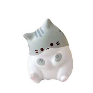 <b>Incredibly</b> Cute Kitten Squishy <b>Toy</b> for All Ages PU Foam Material Slow Rebounding for Stress Relief Perfect Gift for Busy Days - Product Image 2
