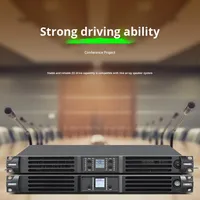 Amplificateur de puissance numérique professionnel série TPK 24 canaux 1U 4x2000W 2-16 étages Performance HIFI