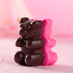 Resin <b>Gummy</b> <b>Bear</b> Figurines Colorful Mini Animal Shapes For Diy Crafts Jewelry Making Phone Case Decorations - Product Image 3