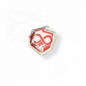 Pin de Metal con Impresión Epoxi de Fábrica Profesional, Pin de Solapa Esmaltado con Logotipo Personalizado - Product Image 5