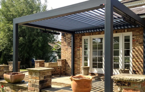 ม่านบังแดด บานเกล็ดกันน้ํา สวน เพอร์โกลา ร้านขายของสําหรับใช้ในครอบครัว เพอร์โกลา - Product Image 6