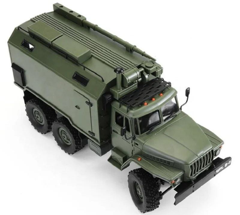 WPL B36 1/16 2.4G 6WD RC Car - Military Truck Rock Crawler