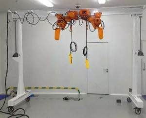 하이 퀄리티 고효율 맞춤형 조정 가능한 휴대용 모바일 미니 모바일 갠트리 크레인 - Product Image 1